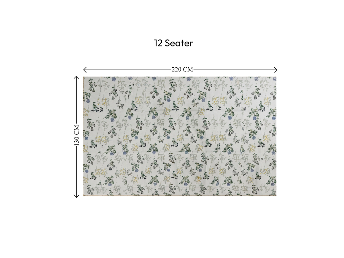 Table Cover | Blue Floral | Premium Quality
