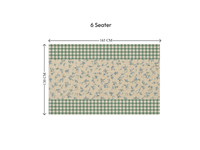 Table Cover | Sage Check | Premium Quality 3