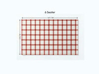 Table Cover | Red Plaid | Premium Quality 3