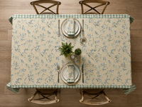 Table Cover | Sage Check | Premium Quality 2