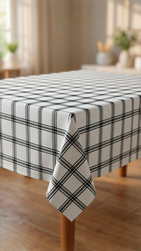 Table Cover | Black Checkered | Premium Quality 1