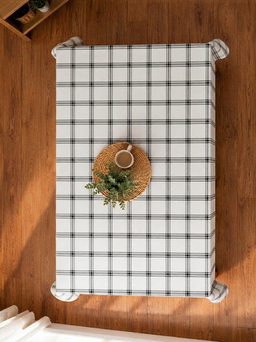 Table Cover | Black Checkered | Premium Quality