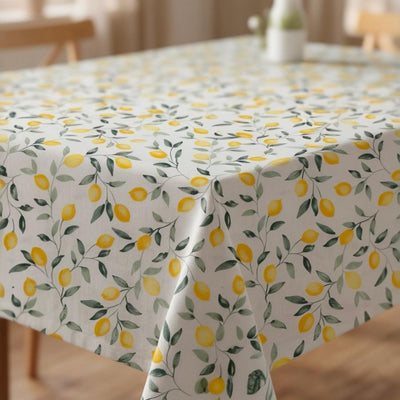 Table Cover | Lemon Print | Premium Quality