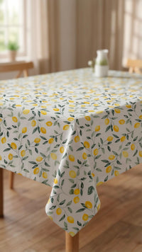 Table Cover | Lemon Print | Premium Quality 1