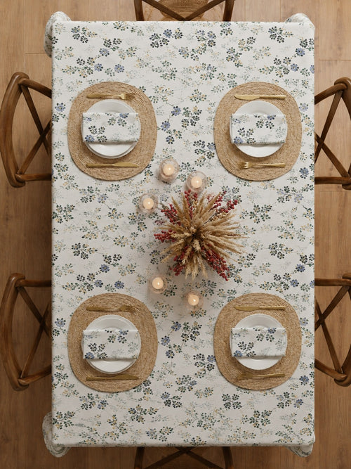 Table Cover | Blue Floral | Premium Quality