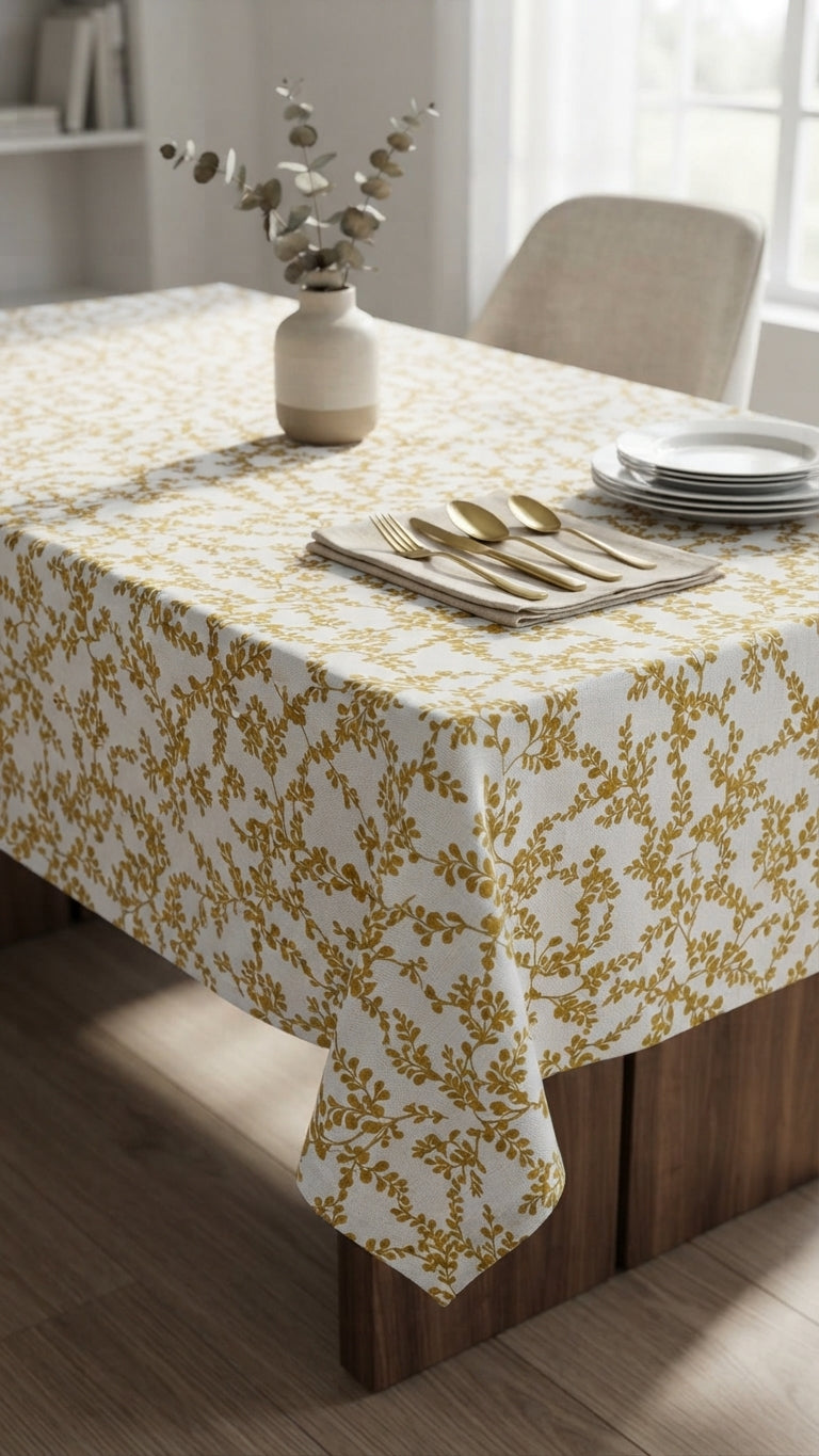 Table Cover | Gold Leaf | Premium Quality