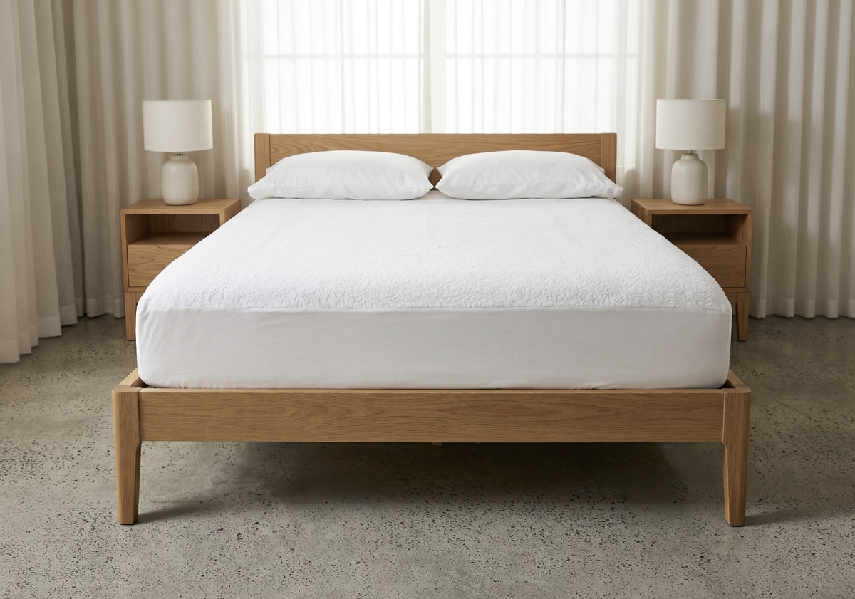 NUUN waterproof mattress protector product illustration